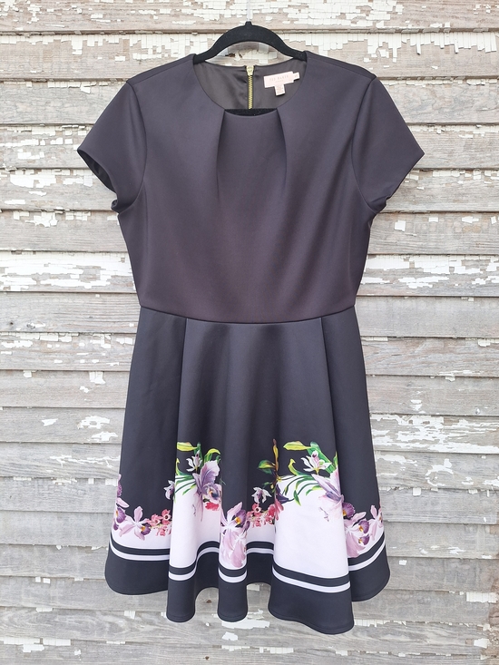 Ted Baker London Dresses & Skirts - Ted Baker London Floral Skater Dress Size 5 US Size 14